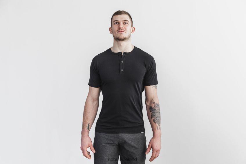 NOBULL N68P2P889Men's Lightweight Henley Tee