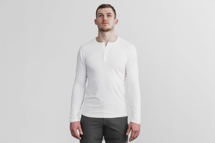 NOBULL N68P2P890Men's Lightweight Long Sleeve Henley