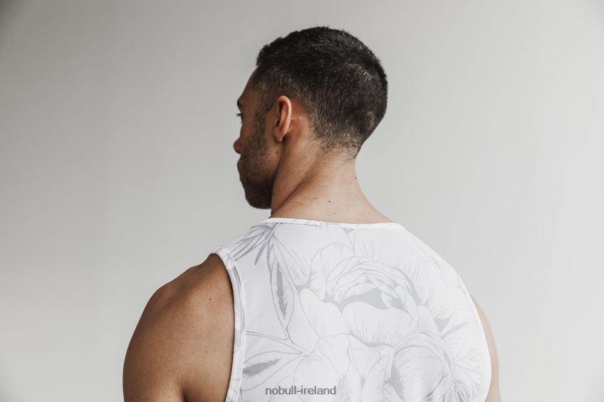 NOBULL N68P2P897Men's Tank (Butterfly) Grey