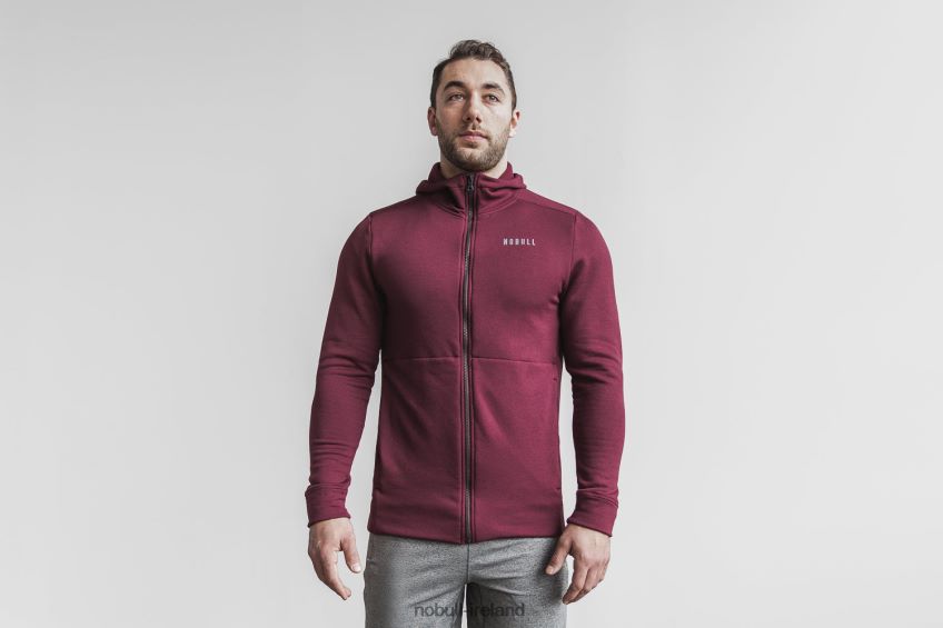 NOBULL N68P2P913Men's Performance Zip-Up Hoodie