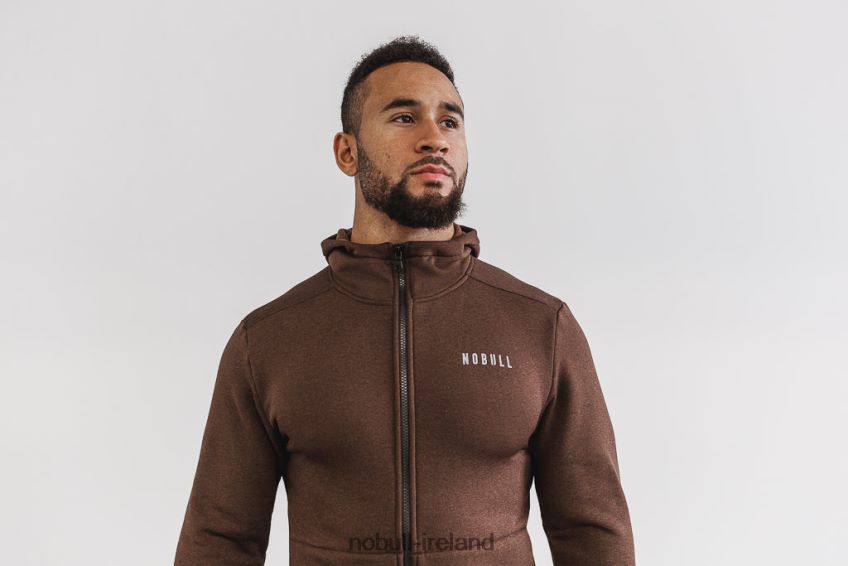 NOBULL N68P2P918Men's Performance Zip-Up Hoodie