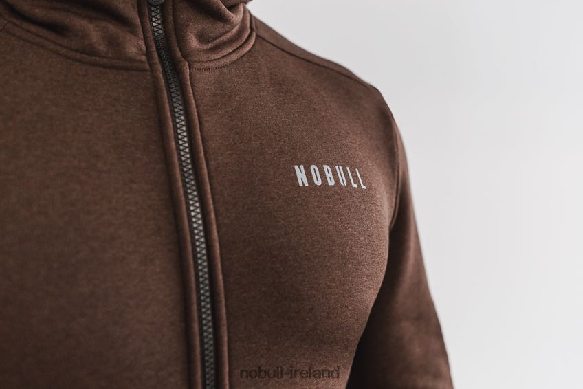 NOBULL N68P2P918Men's Performance Zip-Up Hoodie