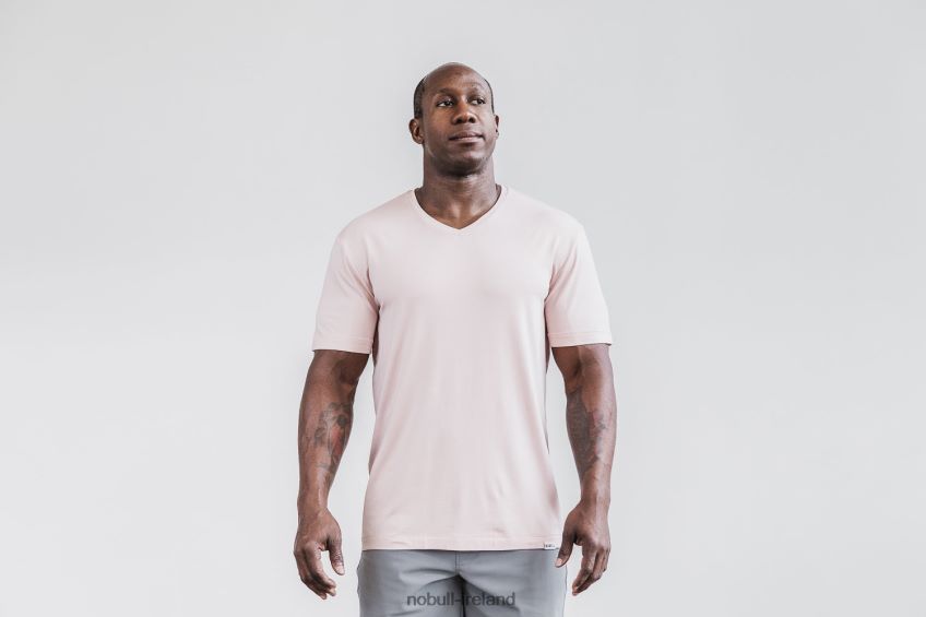 NOBULL N68P2P936Men's Lightweight V-Neck Tee Dusty