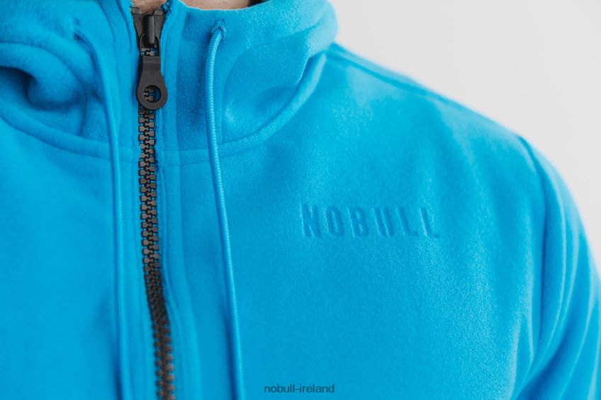 NOBULL N68P2P937Men's Arctic Zip-Up Jacket (Neon) Blue