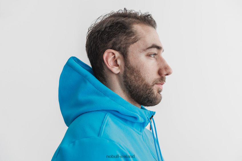 NOBULL N68P2P937Men's Arctic Zip-Up Jacket (Neon) Blue