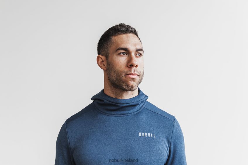 NOBULL N68P2P959Men's Performance Pullover Hoodie Steel