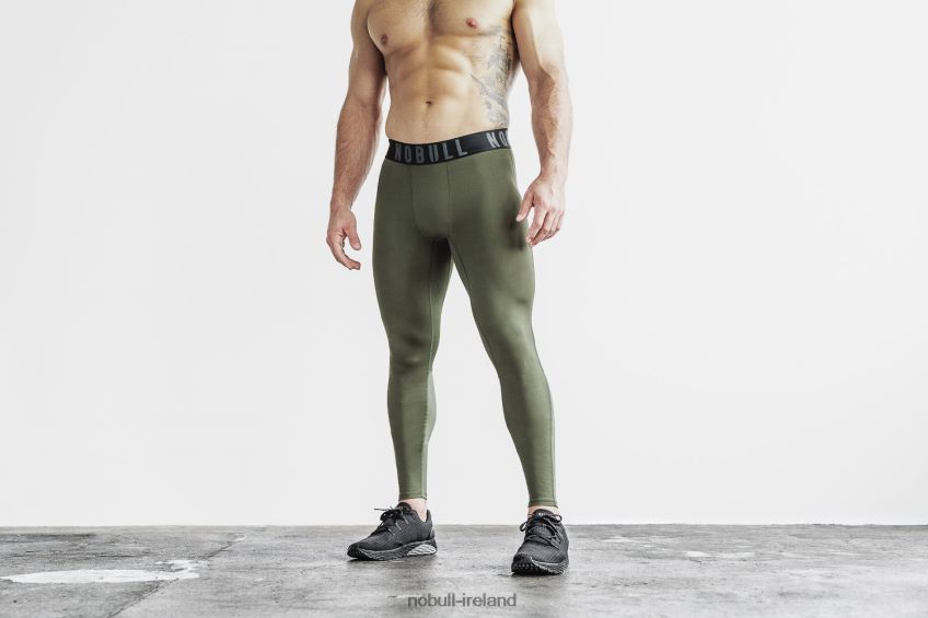 NOBULL N68P2P963Men's Compression Tight Army