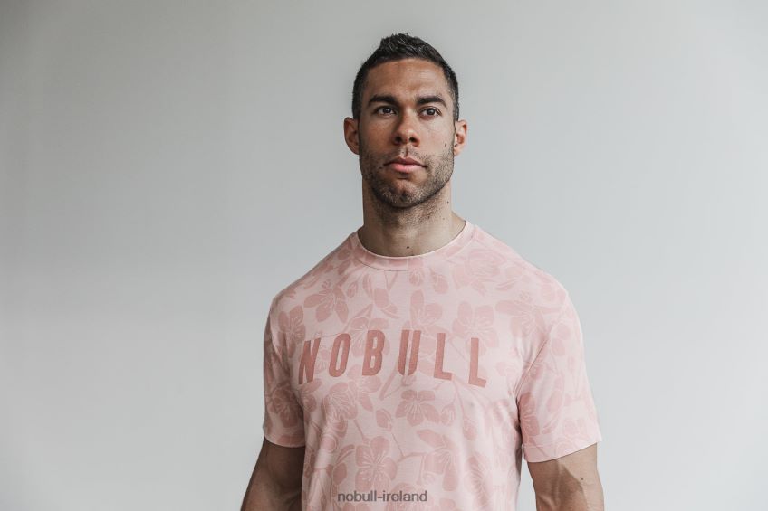 NOBULL N68P2P598Men's Tee (Cherry Blossom) Dusty