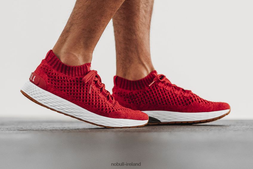 NOBULL N68P2P371Men's Knit Runner Red