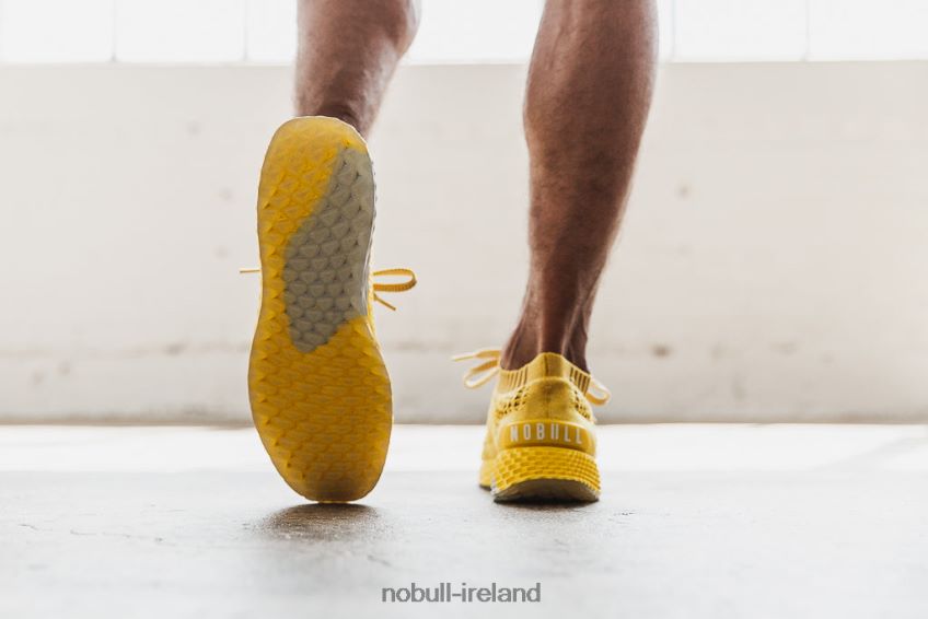 NOBULL N68P2P443Men's Knit Runner Lemon