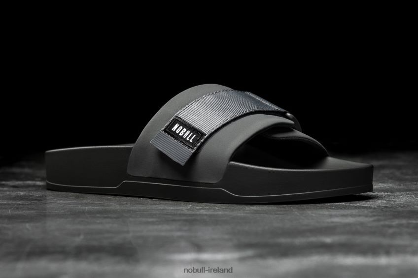 NOBULL N68P2P587Men's Adjustable Slide Dark