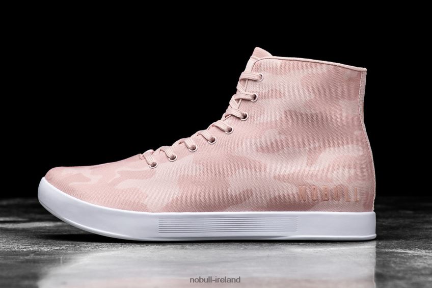 NOBULL N68P2P51Men's High-Top Canvas Trainer Rose