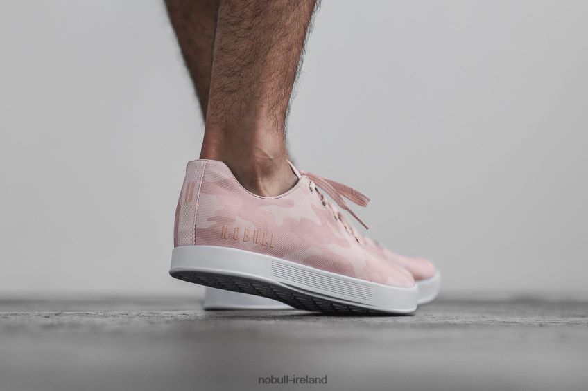 NOBULL N68P2P66Men's Canvas Trainer Rose