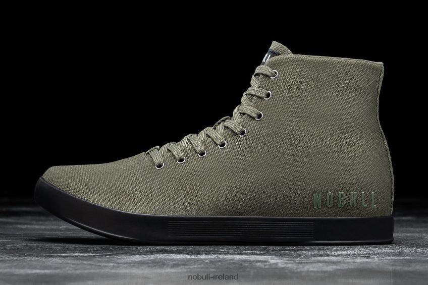 NOBULL N68P2P74Men's High-Top Canvas Trainer Ivy