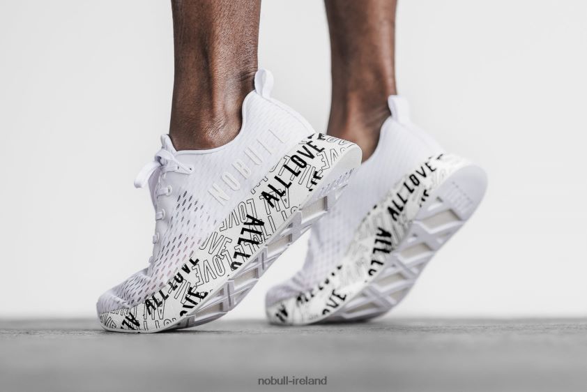 All Love White Runner+ Nobull Men BRX6B6168