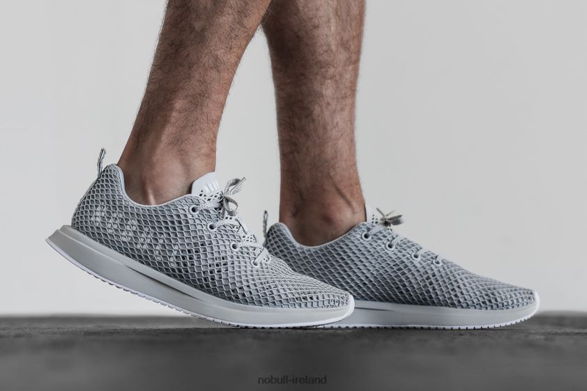 Arctic Grey Mesh Runner Nobull Men BRX6B6158