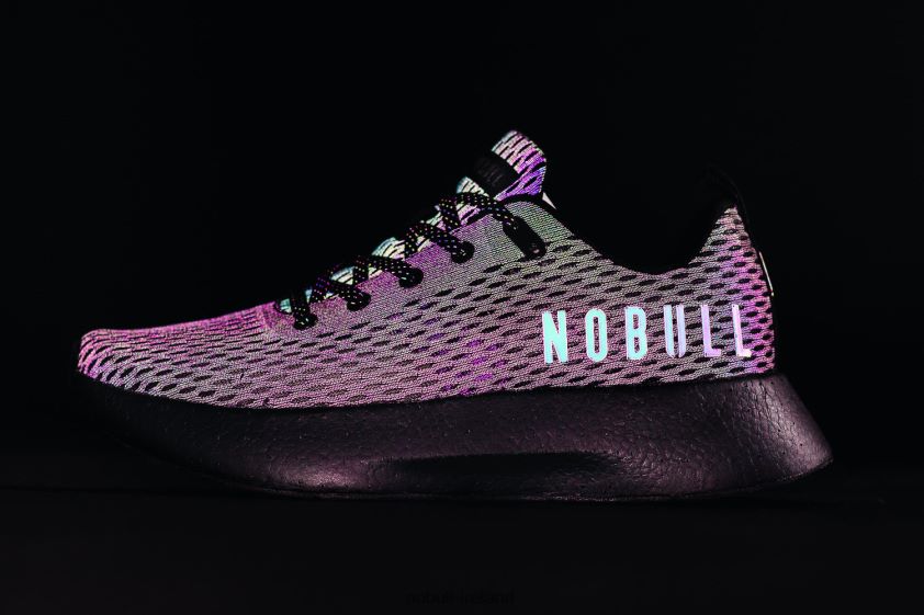 Black Iridescent Runner+ Nobull Men BRX6B6191