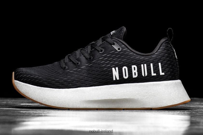 Black White Runner+ Nobull Men BRX6B6182