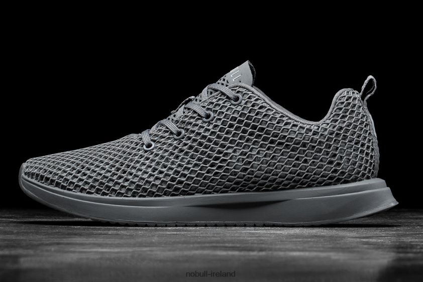 Dark Grey Reflective Mesh Runner Nobull Men BRX6B6142