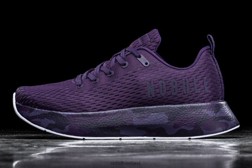 Dark Purple Camo Runner+ Nobull Men BRX6B6181