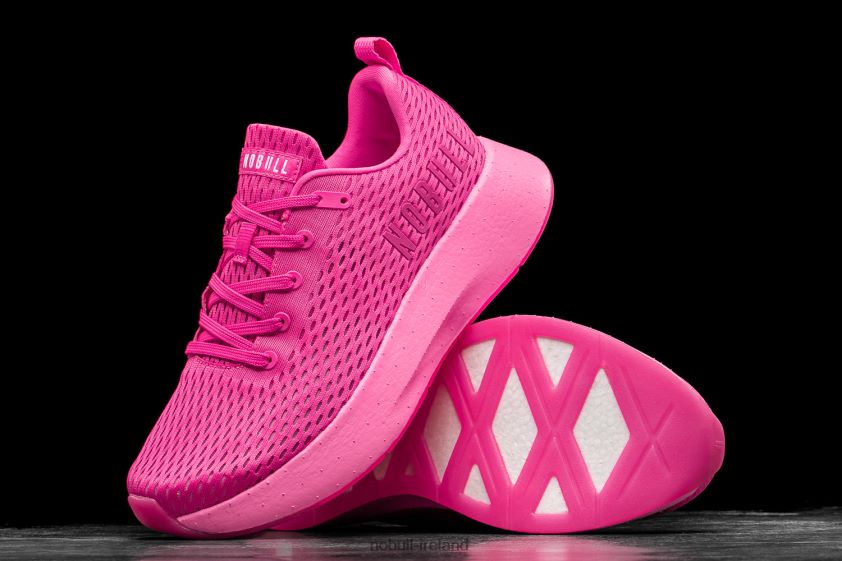 Neon Pink Runner+ Nobull Men BRX6B6170