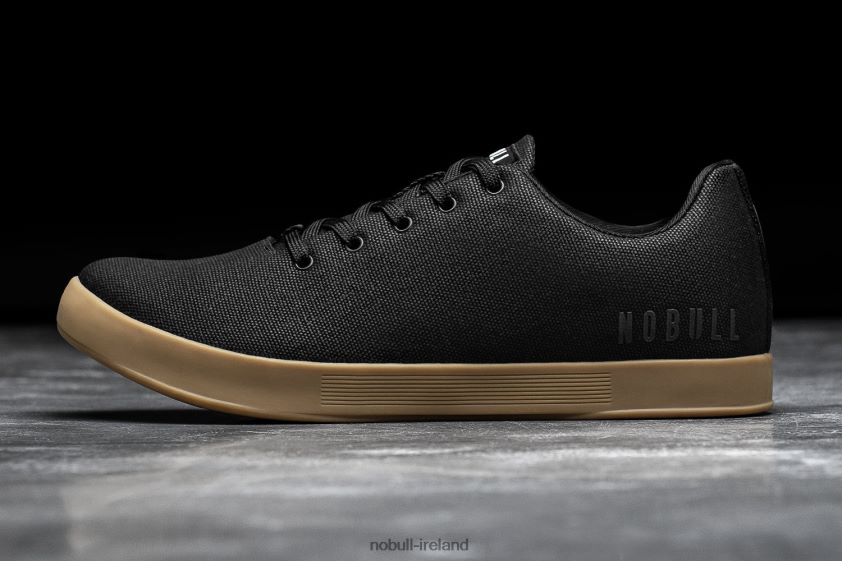 Black Gum Canvas Trainer Nobull Men BRX6B612