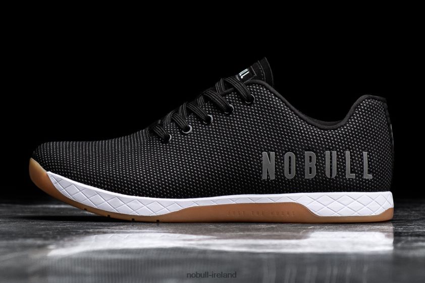 Black White Gum Trainer Nobull Men BRX6B68