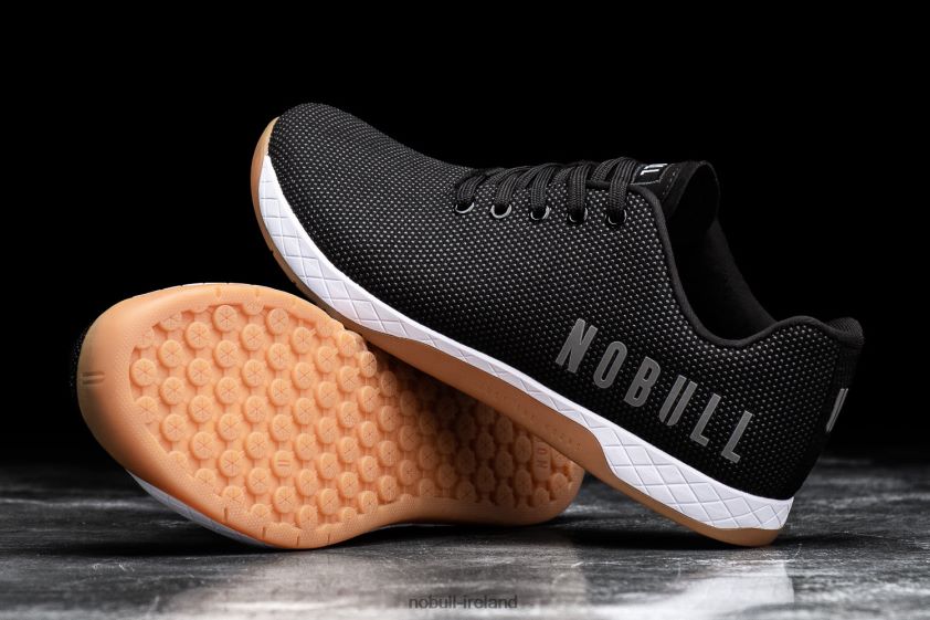 Black White Gum Trainer Nobull Men BRX6B68