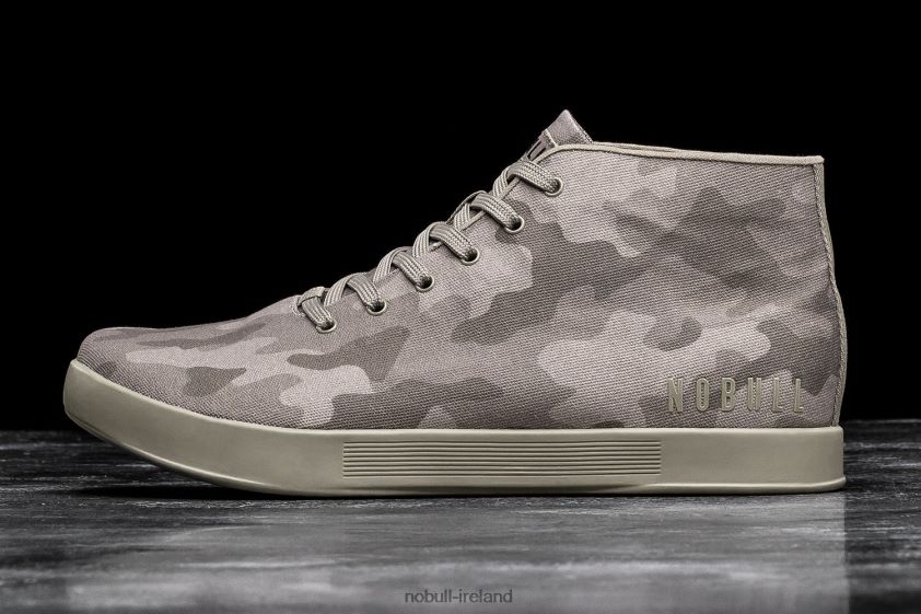 Fallen Rock Camo Canvas Mid Trainer Nobull Men BRX6B624