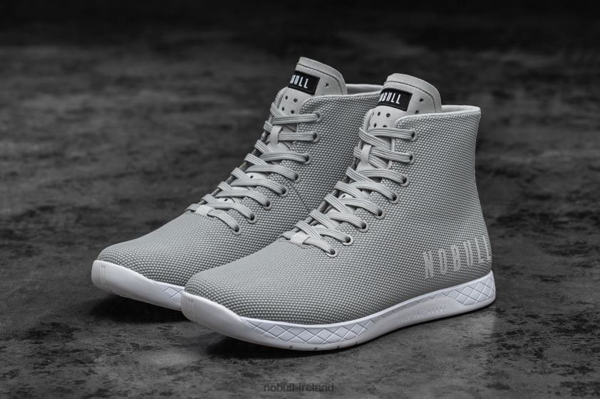 High-Top Arctic Grey Trainer Nobull Men BRX6B67