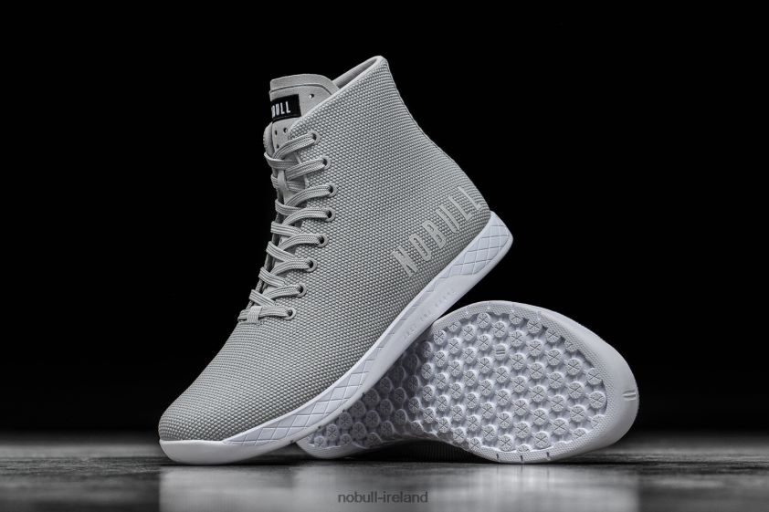 High-Top Arctic Grey Trainer Nobull Men BRX6B67