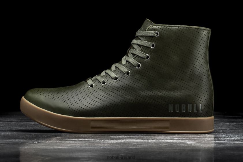 High-Top Army Leather Trainer Nobull Men BRX6B622