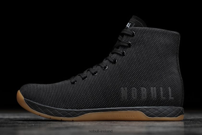 High-Top Black Gum Trainer Nobull Men BRX6B65