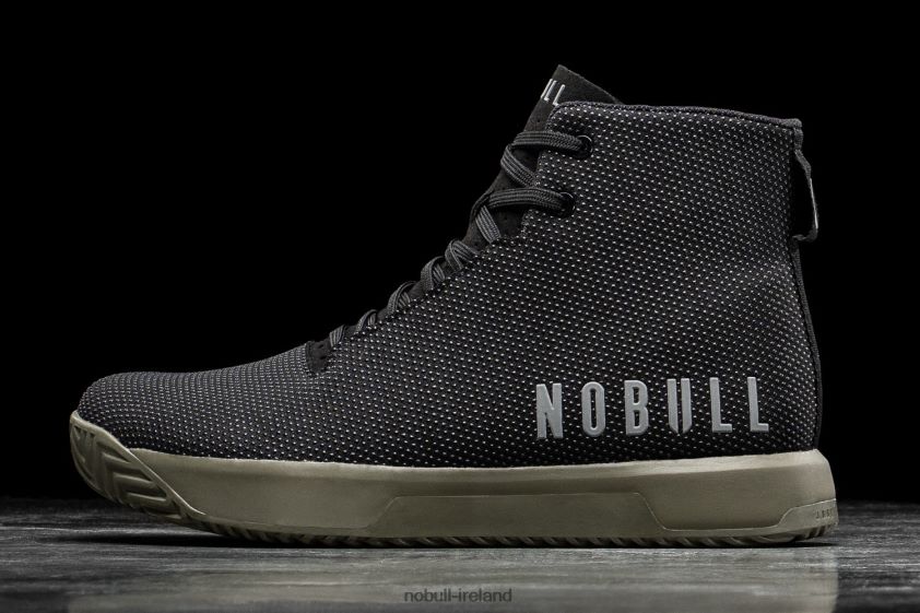 High-Top Black Ivy Trainer+ Nobull Men BRX6B6132