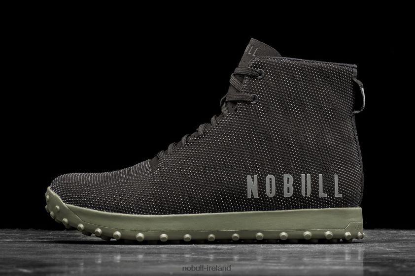 High-Top Black Ivy Turf Trainer Nobull Men BRX6B6198