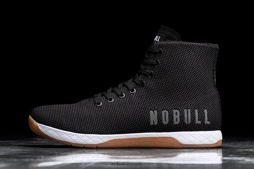 High-Top Black White Gum Trainer Nobull Men BRX6B69