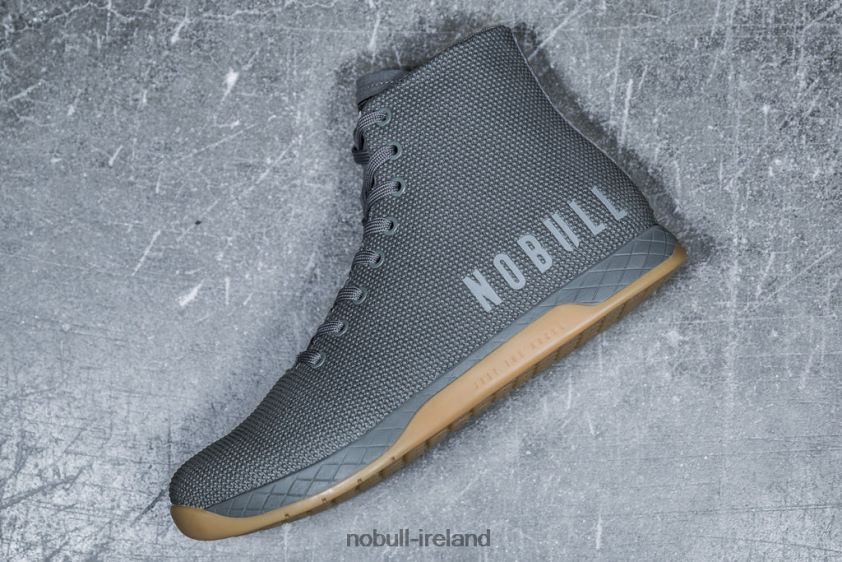 High-Top Dark Grey Gum Trainer Nobull Men BRX6B676