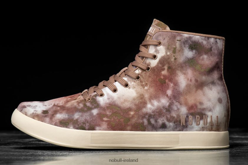 High-Top Earth Tie-Dye Canvas Trainer Nobull Men BRX6B649