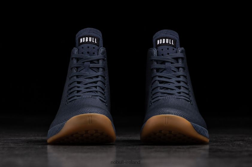 High-Top Navy Gum Trainer Nobull Men BRX6B630