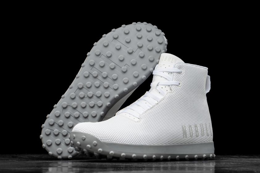 High-Top White Arctic Turf Trainer Nobull Men BRX6B6200