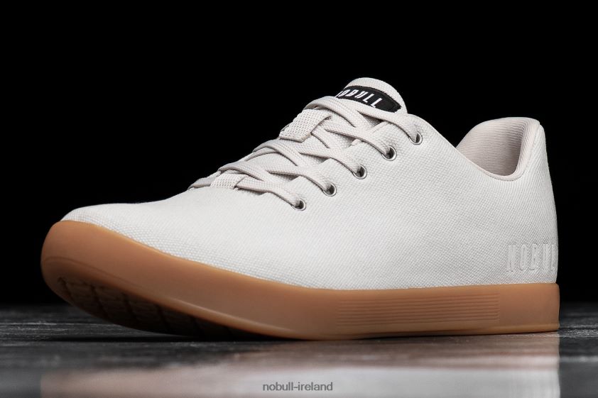 Ivory Gum Canvas Trainer Nobull Men BRX6B631