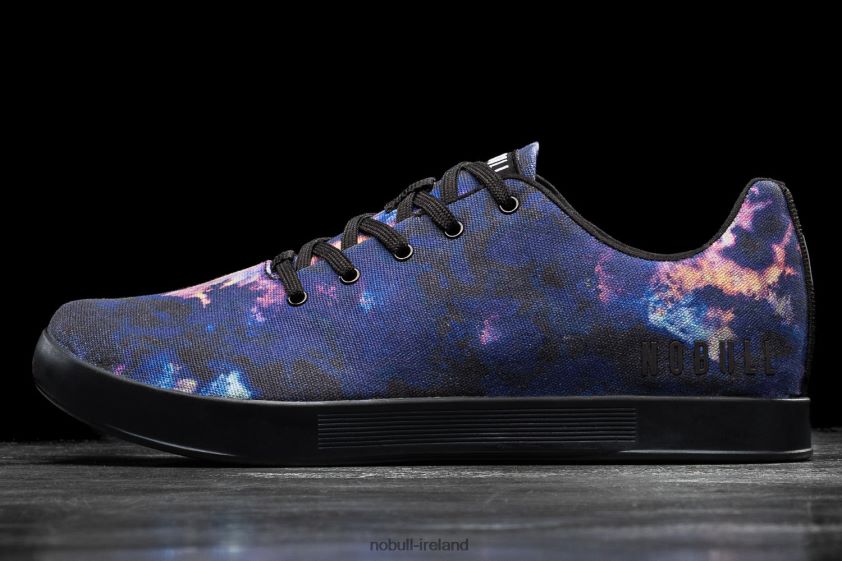 Midnight Tie-Dye Canvas Trainer Nobull Men BRX6B678