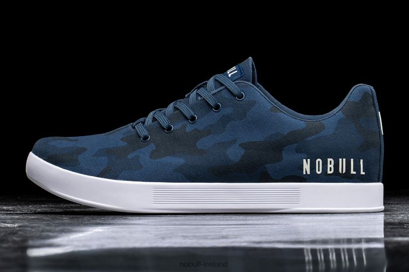 Navy Camo Canvas Trainer Nobull Men BRX6B696