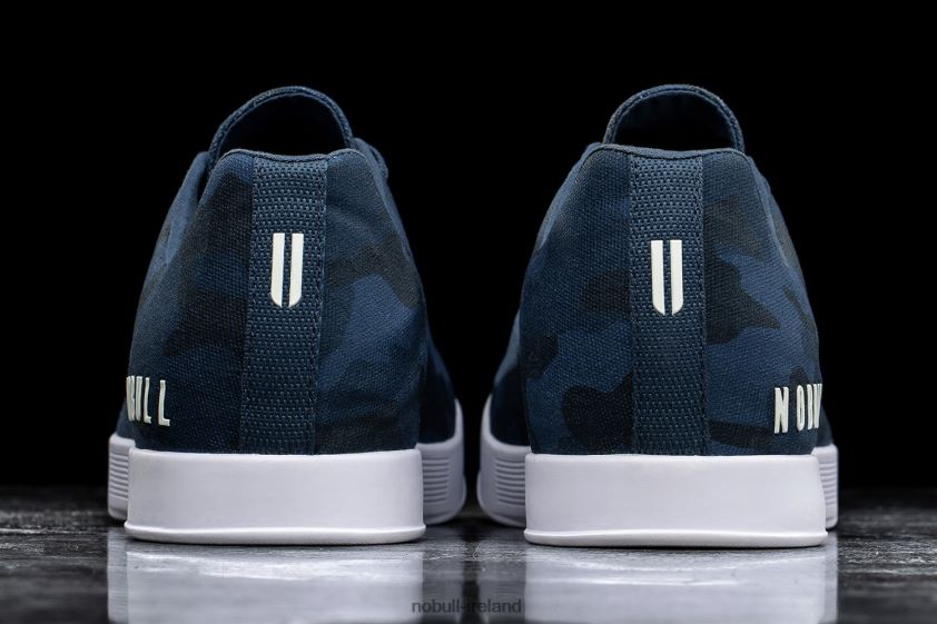 Navy Camo Canvas Trainer Nobull Men BRX6B696