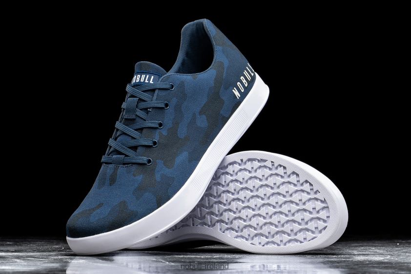 Navy Camo Canvas Trainer Nobull Men BRX6B696