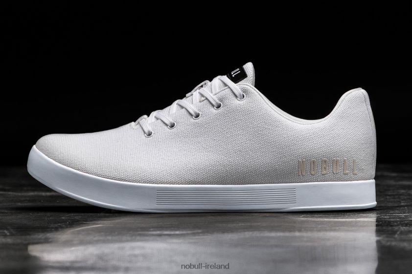 White Canvas Trainer Nobull Men BRX6B637