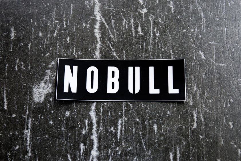 Sticker (2 X 6) Nobull Unisex BRX6B6488