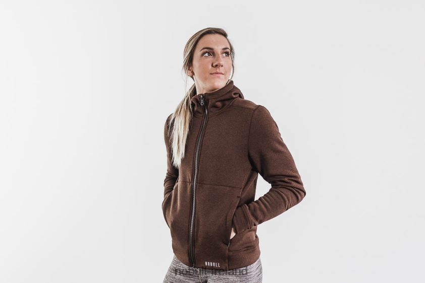 Performance Zip-Up Hoodie Nobull Women BRX6B61178