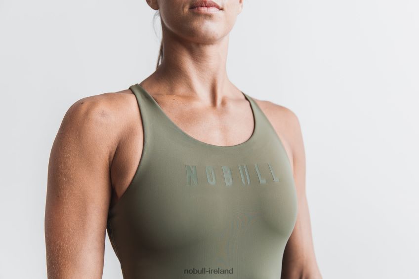 NOBULL N68P2P1818Women's One Piece Swimsuit Army