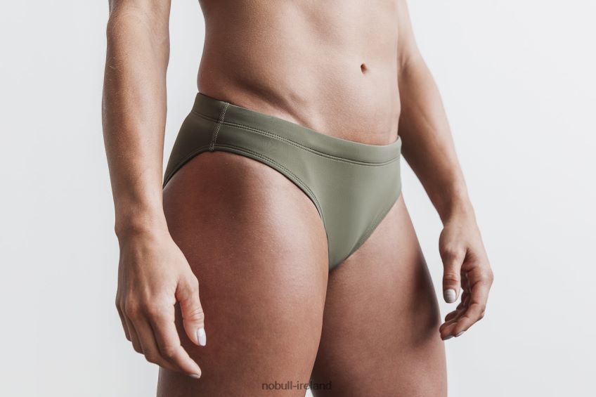 NOBULL N68P2P1831Women's Swim Bottom Army